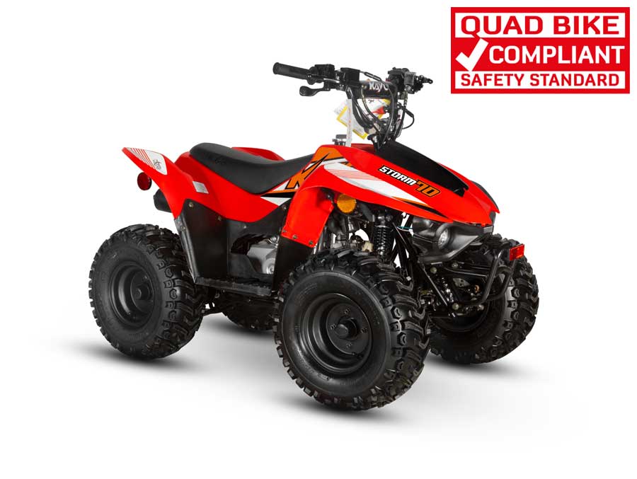 AY70 QUAD BIKE | RED - Image 5