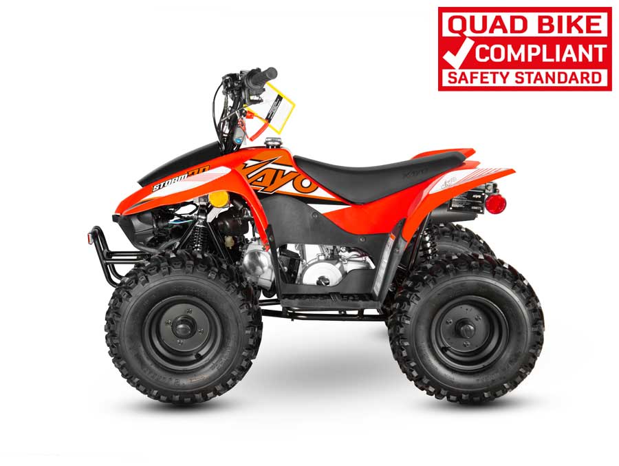 AY70 QUAD BIKE | RED - Image 8