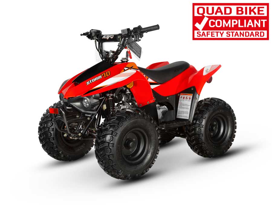 AY70 QUAD BIKE | RED