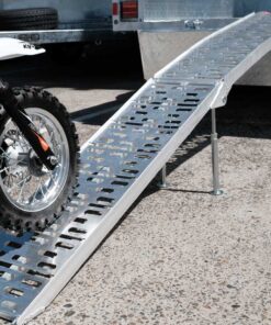 2.2M ALUMINIUM CURVED FOLDING LOADING RAMP FOR SALE
