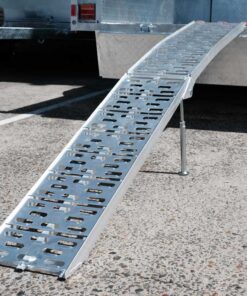 2.2M ALUMINIUM CURVED FOLDING LOADING RAMP FOR SALE - Image 3