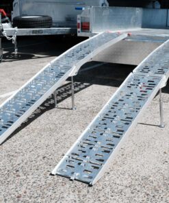 2.2M ALUMINIUM CURVED FOLDING LOADING RAMP FOR SALE - Image 7