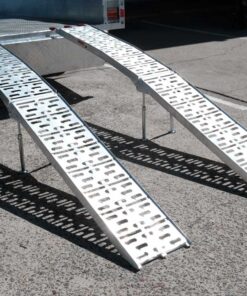 2.2M ALUMINIUM CURVED FOLDING LOADING RAMP FOR SALE - Image 8