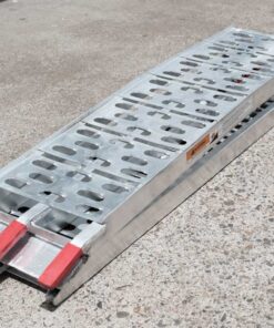 2.2M ALUMINIUM CURVED FOLDING LOADING RAMP FOR SALE - Image 9