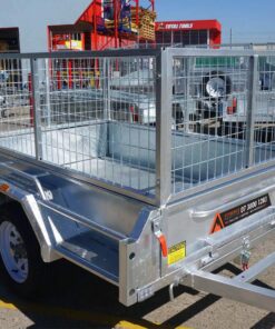 Alternative view of 6×4 PREMIUM GALVANISED CAGED BOX TRAILER FOR SALE 750KG ATM
