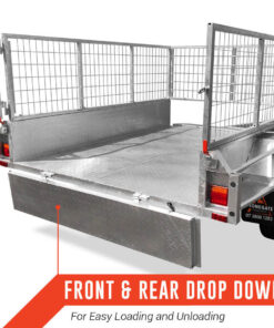 6×4 PREMIUM GALVANISED CAGED BOX TRAILER FOR SALE 750KG ATM - Image 11