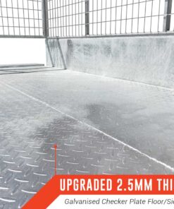 6×4 PREMIUM GALVANISED CAGED BOX TRAILER FOR SALE 750KG ATM - Image 12