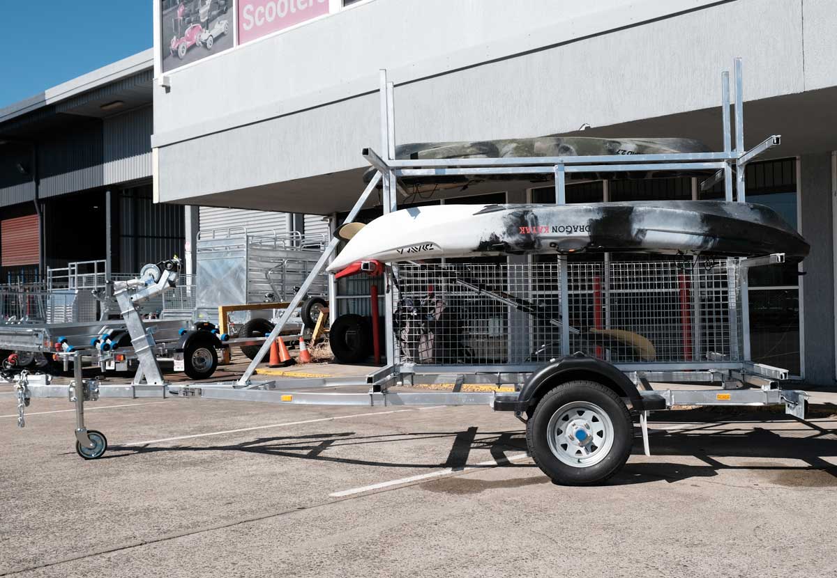KAYAK CANOE TRAILER FOR SALE 750KG ATM - Image 4