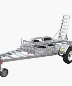8×5 SCISSOR LIFT PLANT MACHINERY TRAILER FOR SALE (2800KG ATM)