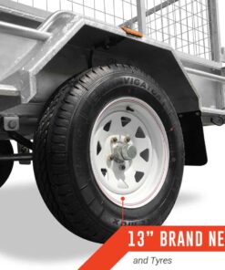 6×4 PREMIUM GALVANISED CAGED BOX TRAILER FOR SALE 750KG ATM - Image 20