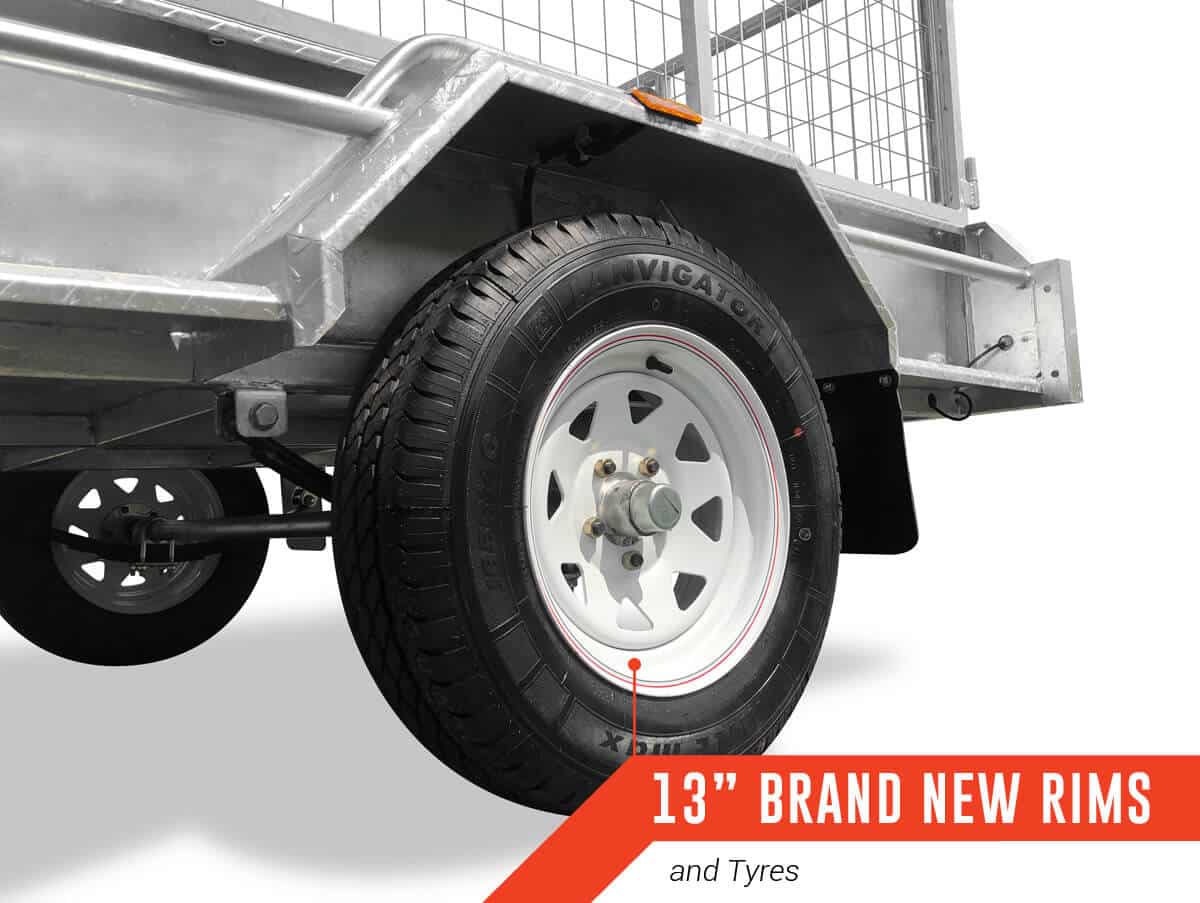 6×4 PREMIUM GALVANISED CAGED BOX TRAILER FOR SALE 750KG ATM - Image 20