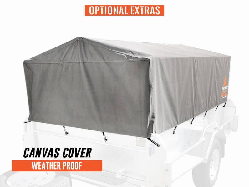6×4 PREMIUM GALVANISED CAGED BOX TRAILER FOR SALE 750KG ATM - Image 21