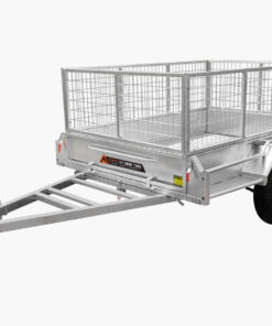 6×4 PREMIUM GALVANISED CAGED BOX TRAILER FOR SALE 750KG ATM