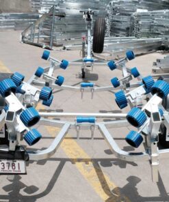 4900 SERIES BOAT TRAILER FOR SALE WITH DISC BRAKES (WOBBLE ROLLERS OR SKID TYPE) - Image 4