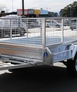 6×4 PREMIUM GALVANISED CAGED BOX TRAILER FOR SALE 750KG ATM - Image 6