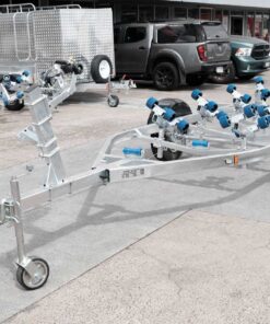 5700 SERIES BOAT TRAILER FOR SALE WITH DISC BRAKES (WOBBLE ROLLERS OR SKIDS) - Image 4