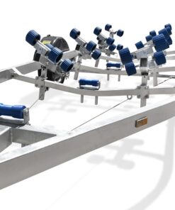 6300 SERIES BOAT TRAILER FOR SALE WITH DISC BRAKES (WOBBLE ROLLERS OR SKIDS) - Image 5
