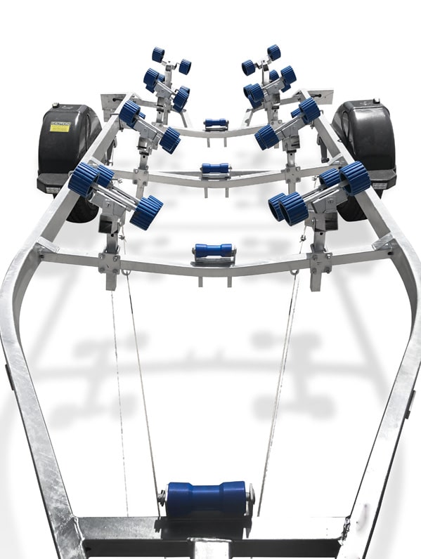 6300 SERIES BOAT TRAILER FOR SALE WITH DISC BRAKES (WOBBLE ROLLERS OR SKIDS) - Image 6