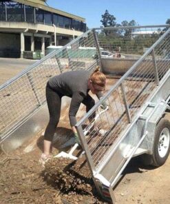 6×4 PREMIUM GALVANISED CAGED BOX TRAILER FOR SALE 750KG ATM - Image 8