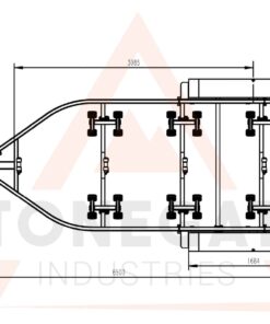 6500 SERIES BOAT TRAILER FOR SALE WITH DISC BRAKES - Image 15