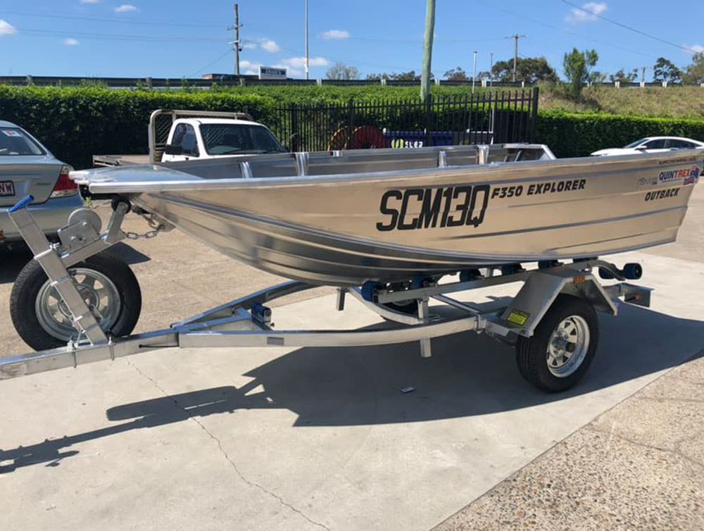 JETSKI & TINNY BOAT TRAILER FOR SALE (WOBBLE ROLLERS) - Image 2