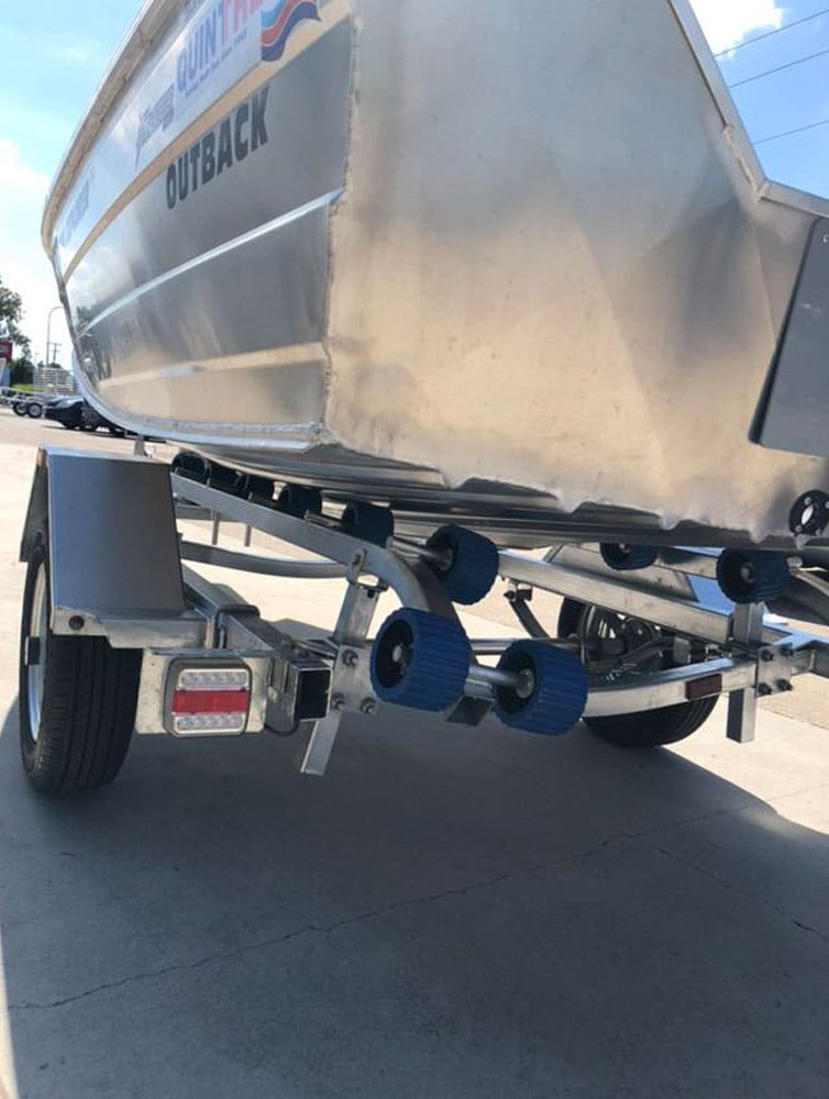 JETSKI & TINNY BOAT TRAILER FOR SALE (WOBBLE ROLLERS) - Image 3