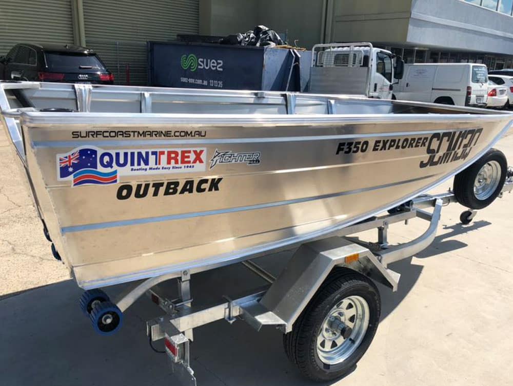 JETSKI & TINNY BOAT TRAILER FOR SALE (WOBBLE ROLLERS) - Image 4