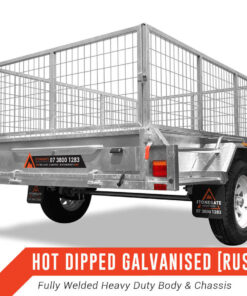 6×4 PREMIUM GALVANISED CAGED BOX TRAILER FOR SALE 750KG ATM - Image 10