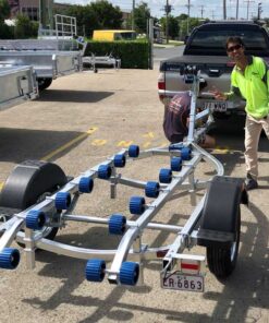 JETSKI & TINNY BOAT TRAILER FOR SALE (WOBBLE ROLLERS) - Image 12