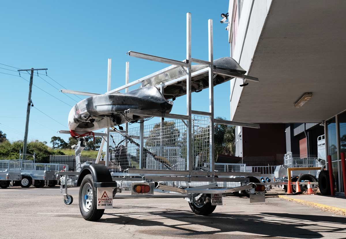 KAYAK CANOE TRAILER FOR SALE 1200KG ATM - Image 3