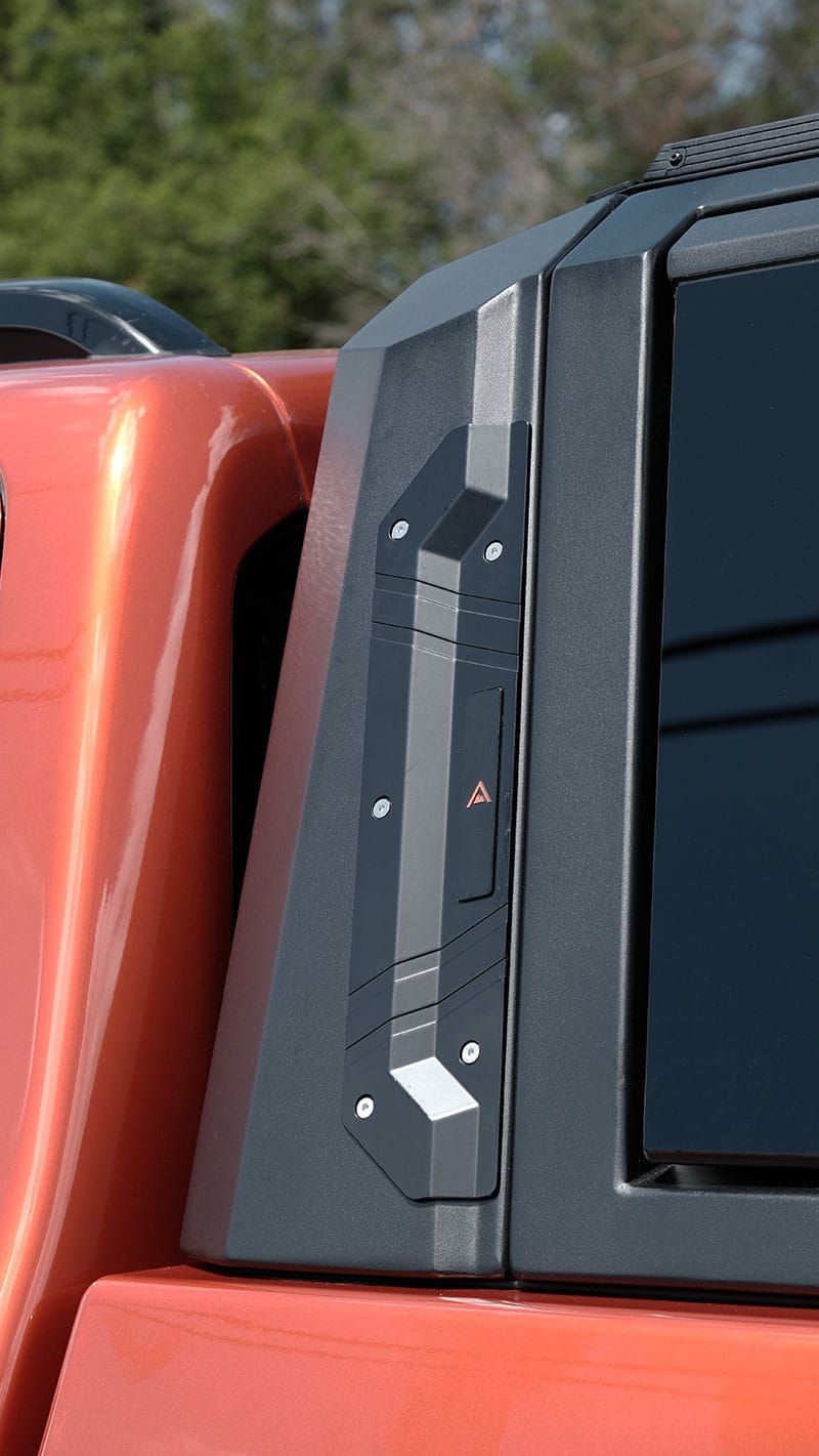 RIGEX ALUMINIUM TUB CANOPY FOR LDV T60 - Image 10