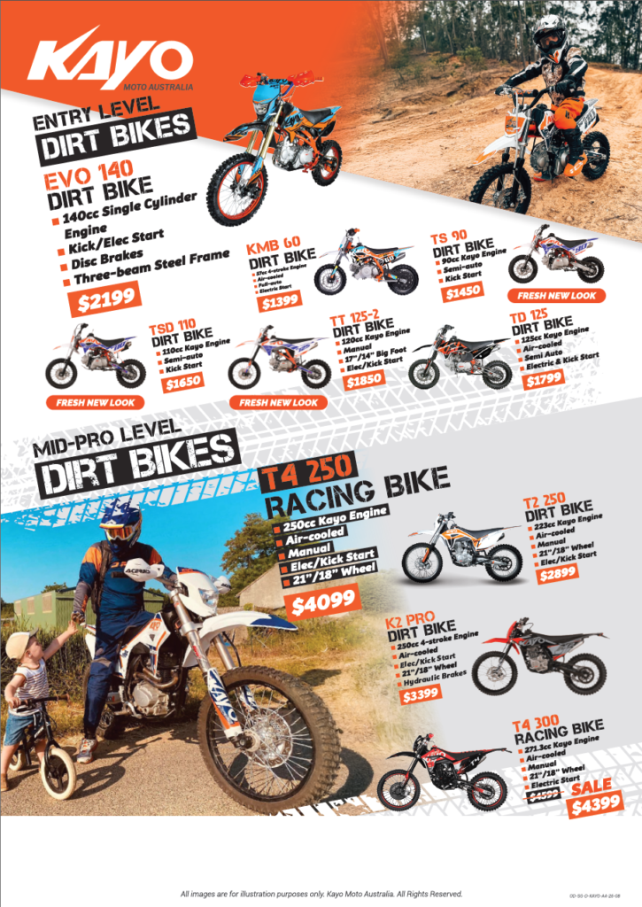 KAYO Catalogue September Retail Pricelist Page 1