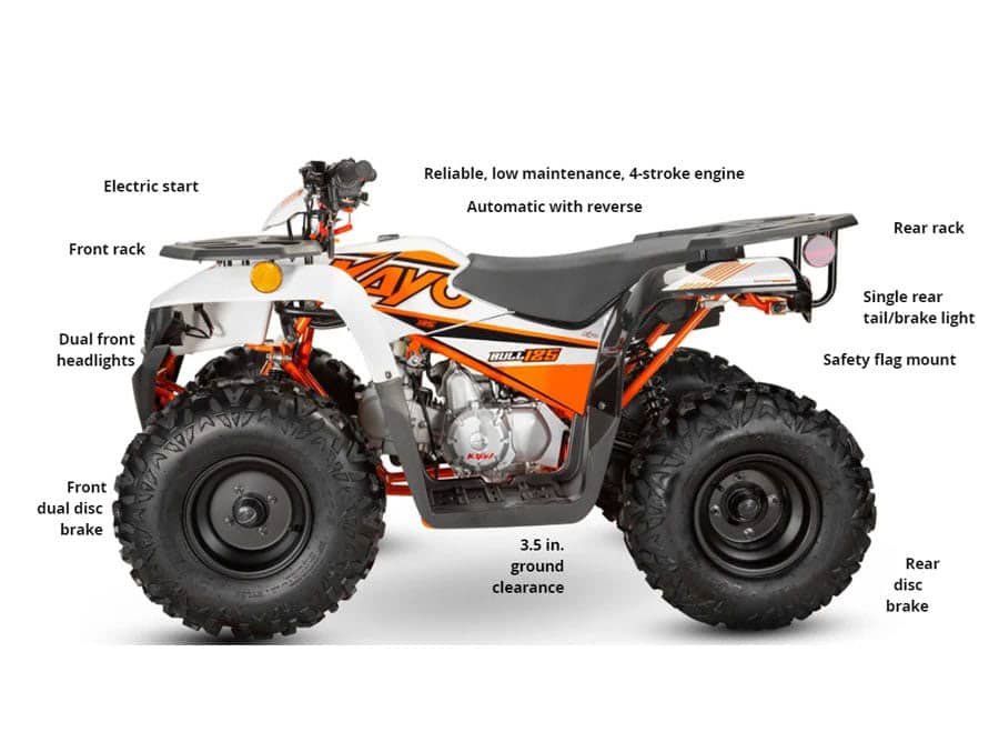 BULL 125 UTILITY QUAD ATV - Image 9